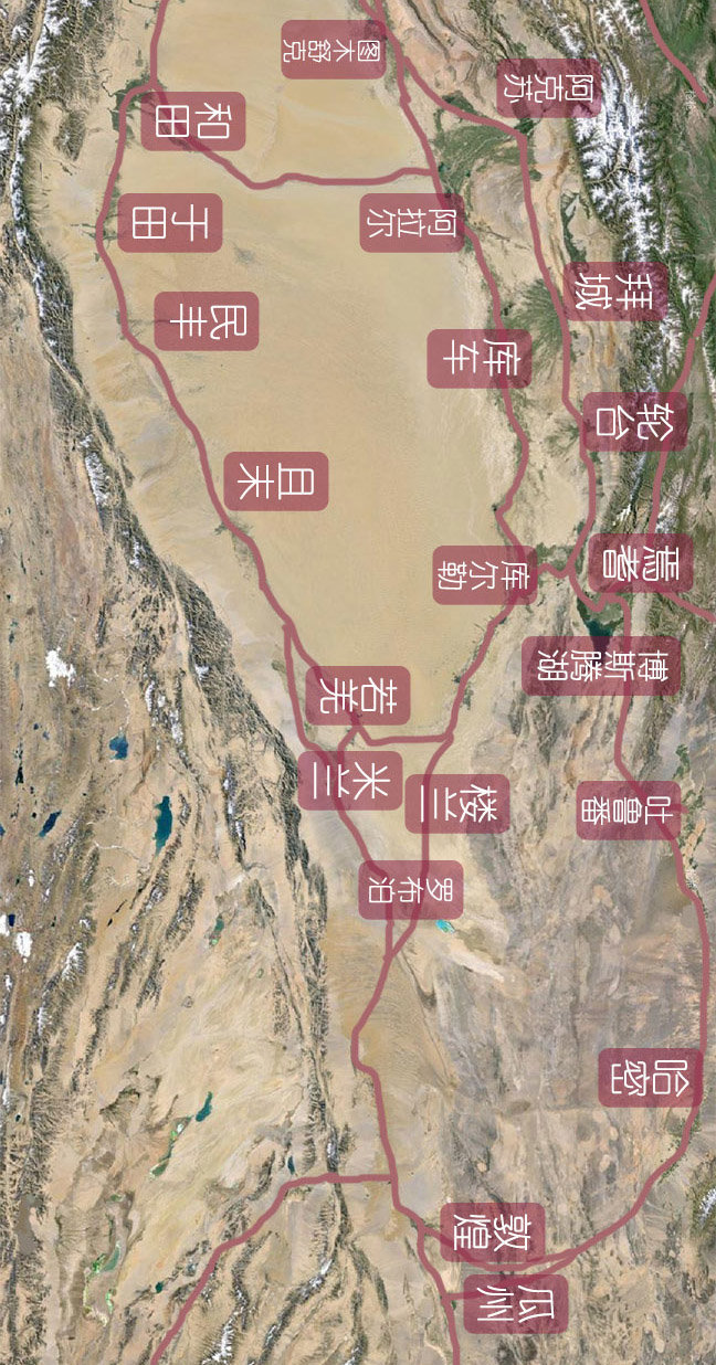 点击图片查看详情 塔里木盆地人口分布_...完成下列问题 1 塔里木盆地的人口 城市 和交通设施主(3)