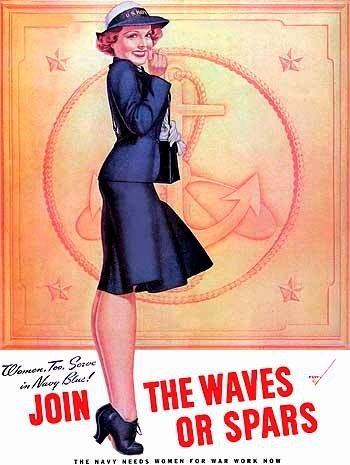 二战时期海报上的美国丽人 女性的性别,似乎也成了一种可以征用,调度